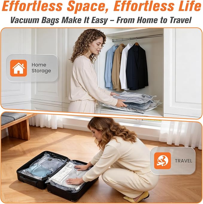 18 Pack Vacuum Storage Bags for Travel - Image 9