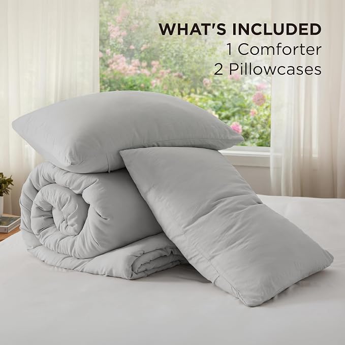 Bedsure Full Comforter Set, 3 Pieces GentleSoft Bed Set, 1 Lightweight - Image 6