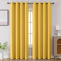 CUCRAF Blackout Curtains 96 inch Length 2 Panels Set, Room Darkening Drapes by CUCRAF