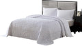 Beatrice Home Fashions Wedding Ring King Cotton Chenille Bedspread, cozy plush by BeatriceHomeFashions