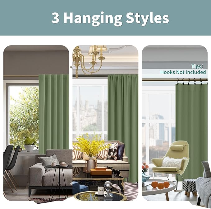 BGment 100% Blackout Curtains for Bedroom - Image 3