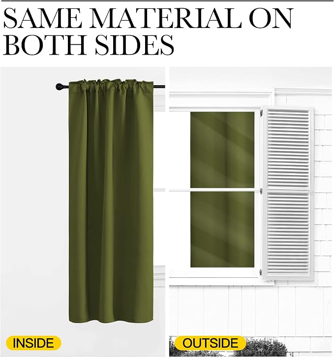 NICETOWN Christmas Living Room Blackout Curtains - Image 6