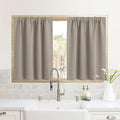 RYB HOME RV Curtains for Camper Windows, Mini Small Blackout Curtain Tiers | by RYBHOME