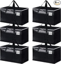 StorageRight Moving Bags, Moving Boxes, 93L 6-Pack Sotrage Bags Totes, by StorageRight