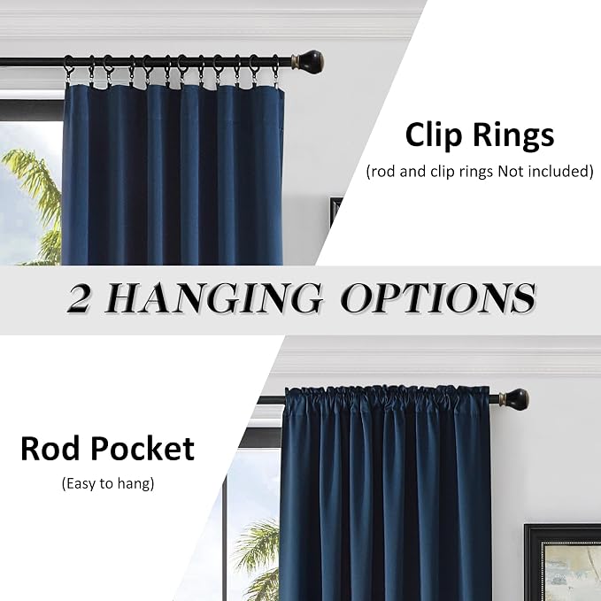 Patio Blackout Curtain Panels - Image 2