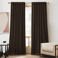 RYB HOME Velvet Curtains 102 inches Long, Extra Long High Ceiling Curtains | by RYBHOME