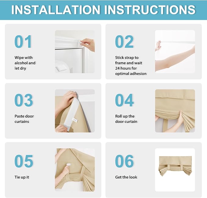 RYB HOME Sidelight Curtains for Front Door, Skinny Narrow Window Curtains | - Image 3