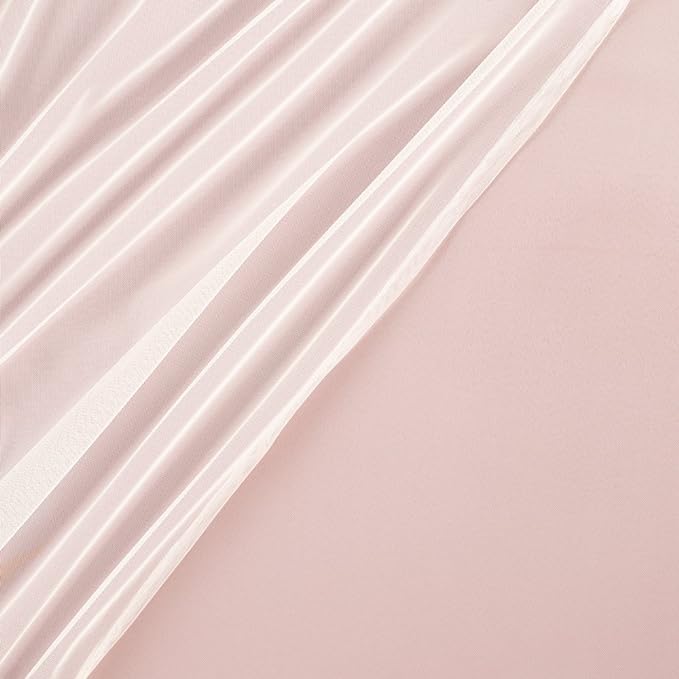 TOWN & COUNTRY LUXE Talia Double Layer Indoor Curtains, Sheer and Room - Image 2