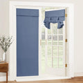RYB HOME French Door Curtain 80 inch Long, Self Adhesive, by RYBHOME