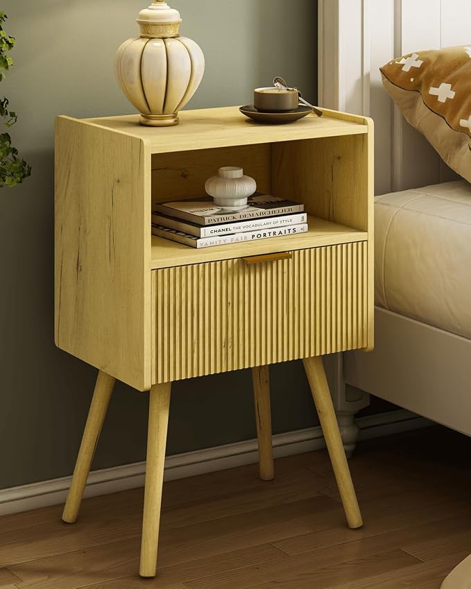 Nightstand, Modern Bedside Table by JOONEE
