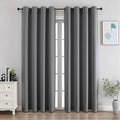 CUCRAF Bedroom Thermal Insulated Room Darkening Window Curtains by CUCRAF
