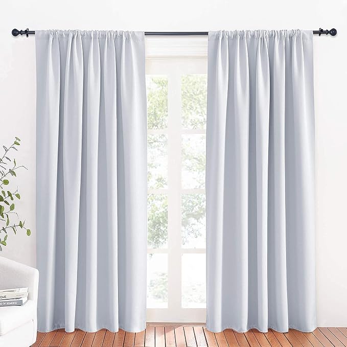 RYB HOME Large Curtains for Bedroom Living Room Dining Room 84 inches Long | by RYBHOME