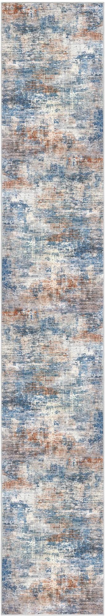 Abstract Runner Rug 3x16 Ft Extra Long Washable Runners - Image 9