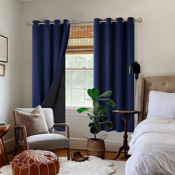 BGment Thermal Insulated 100% Blackout Curtains - Image 2