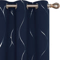 Deconovo Curtains for Living Room, Pattern Blackout Curtains 63 Inches Long | by Unknown