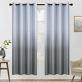 COSVIYA Grommet Ombre Room Darkening Curtains 72 inch Length 2 Panels, Gradient by COSVIYA