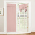 RYB HOME Blackout French Door Curtain, No Drill, W26 x L72, 1 Panel | Self by RYBHOME
