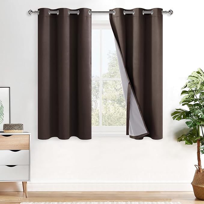 XWZO 100% Blackout Window Curtains by XWZO