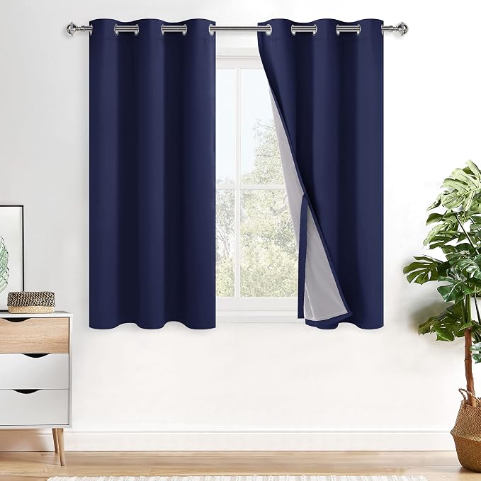 XWZO 100% Blackout Curtain Panels by XWZO