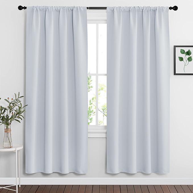 RYB HOME Curtains for Bedroom Living Room Nursery Office 72 inches Long | by RYBHOME