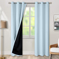 BGment Baby Blue 100% Blackout Curtains by BGment