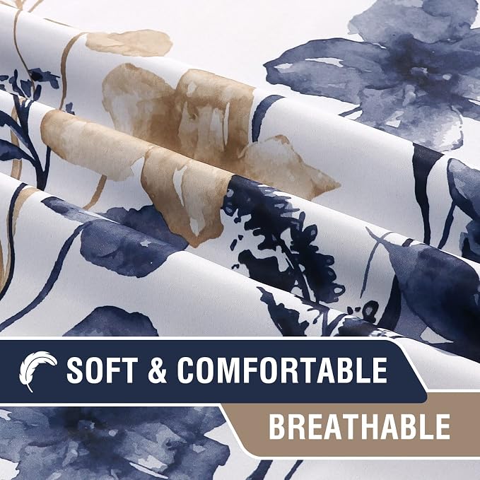 H.VERSAILTEX 100% Blackout Curtains 108 inch Length 2 Panels Set Cattleya - Image 8