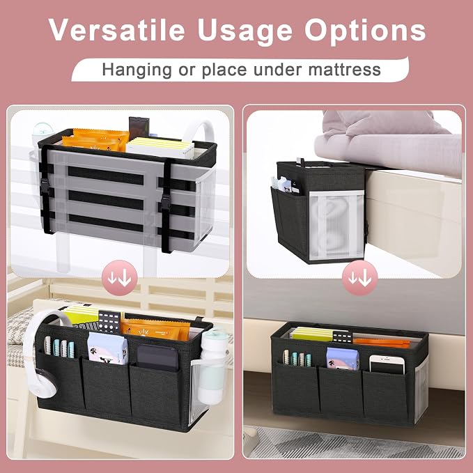 Bedside Caddy Storage Organizer - Image 2
