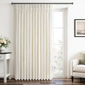 90 Inches Long Velvet Pinch Pleated Curtains by Unknown