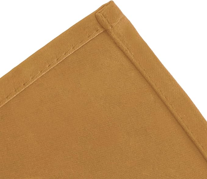 Mustard Yellow Thermal Blackout Curtains/42 x 95 Inch/Set of 2 Panels Room - Image 7