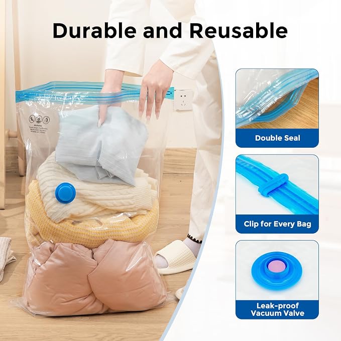 ETENWOLF 24 Combo Vacuum Storage Bags - Image 7