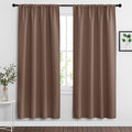 RYB HOME Blackout Curtains for Bedroom Living Room Nursery 63 inches Long | by RYBHOME