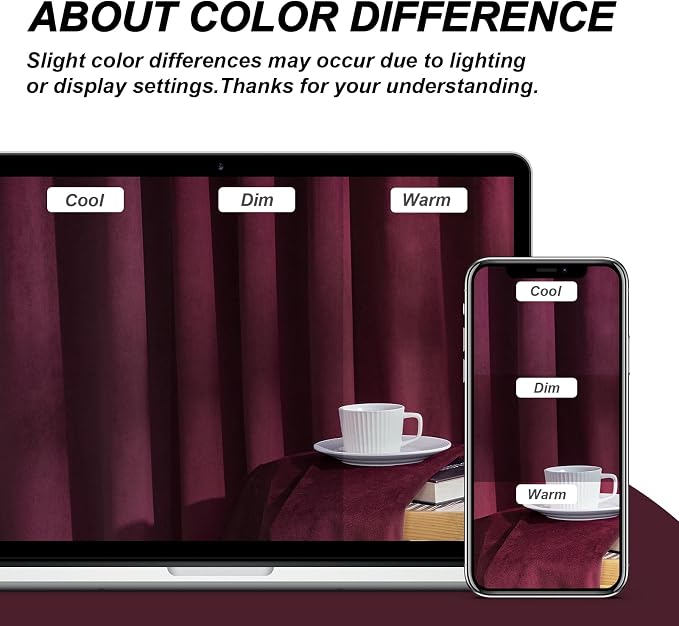 90 Inch Long Dark Purple Velvet Curtains 2 Panels Luxury Elegant Home - Image 8