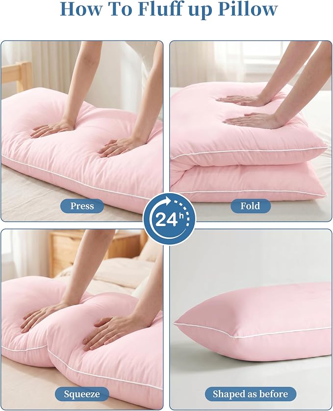 YZ HOME Full Body Pillow Insert -Large Long Bed Pillow - Image 7