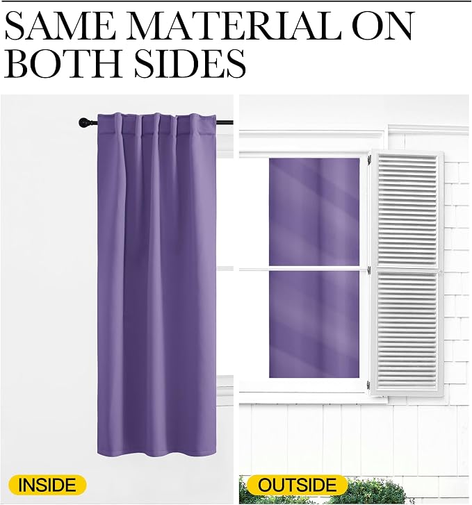 NICETOWN Blackout Curtain Panels - Image 6