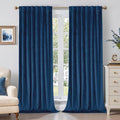 BGment Dark Blue Velvet Curtains by BGment