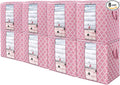 Storage Bags 8 Pack 100L Clothes Organization and Storage Containers | Large by WiseLife