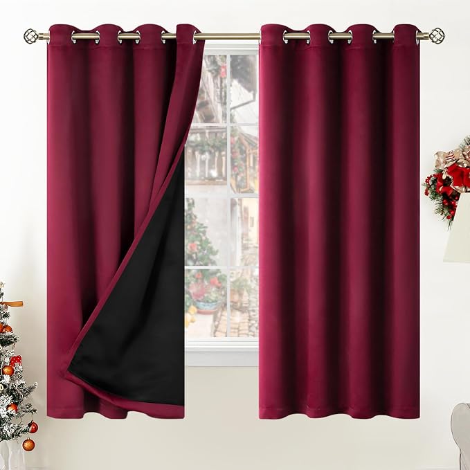 BGment Thermal Insulated 100% Blackout Curtains by BGment