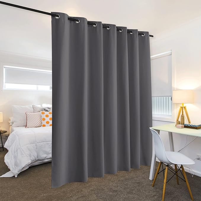 RYB HOME Extra Long Curtains for Home Theater Office Backdrop Dining Room | - Image 3