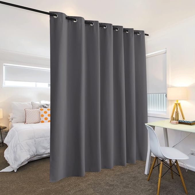 RYB HOME Portable Room Divider Curtain - Image 3