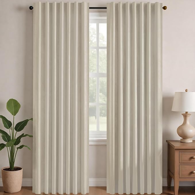 Deconovo Blackout Curtains for Bedroom, Living Room Curtains 72 Inches Long | by Unknown