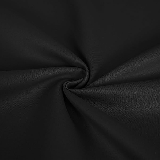 IGEMAEVE Blackout Curtains for Bedroom Grommets Dark Grey 52" W x 90" L | - Image 5