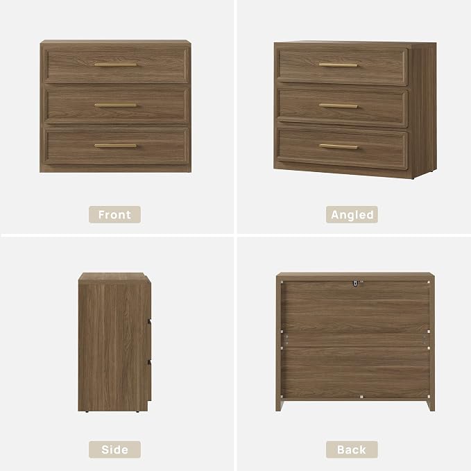 SICOTAS Oversized Nightstands Set of 3 - Image 9
