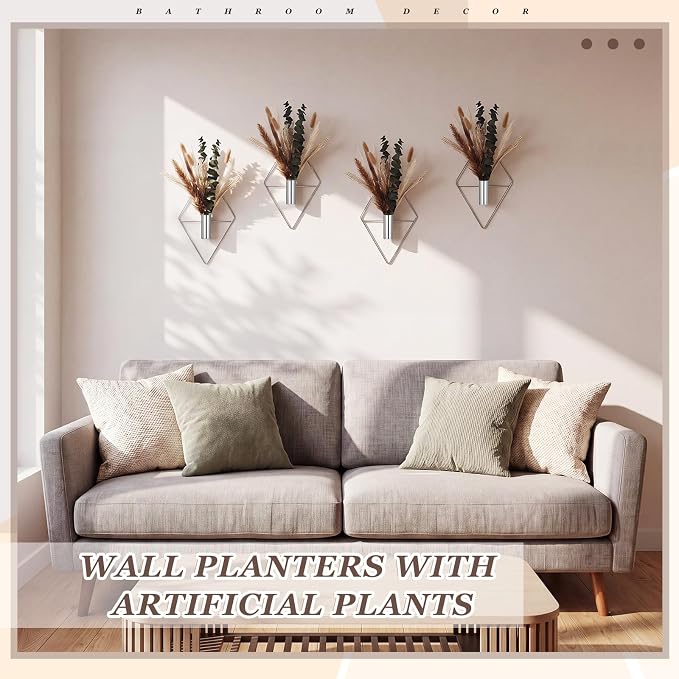 Jexine 4 Pcs Hanging Planters - Image 4