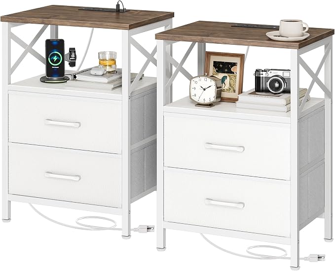 Huuger Nightstand Set of 2 by Huuger