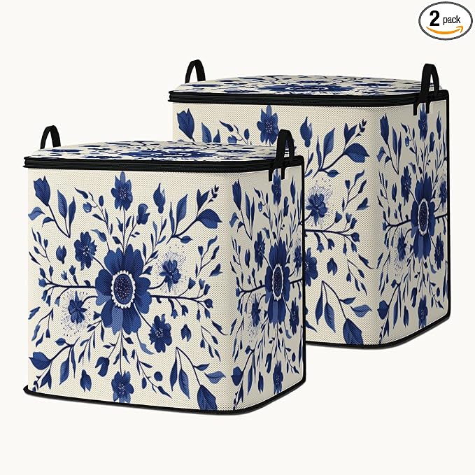 2pcs blanket storage bag for under bed, closet organizers 95L | clothing by BestSellers