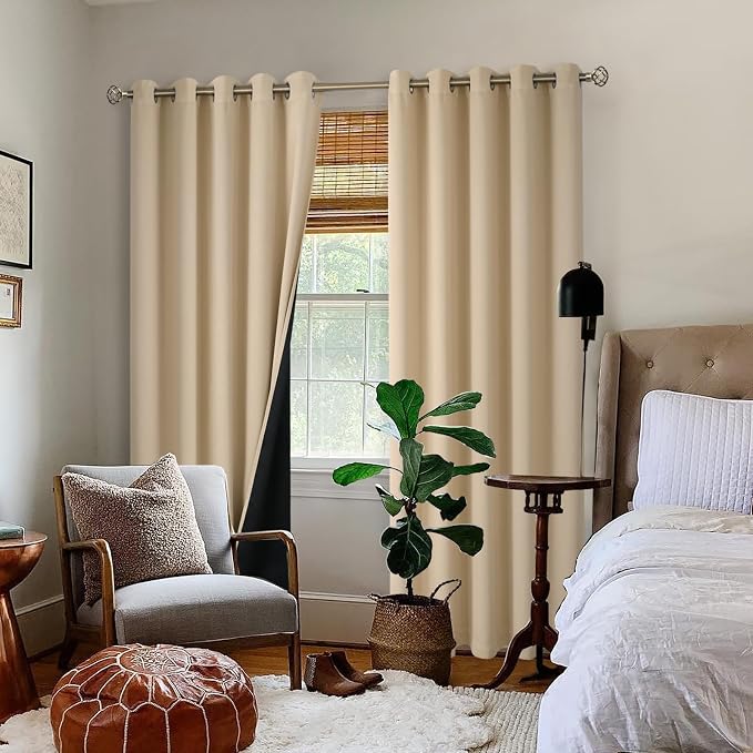 BGment Thermal Insulated 100% Blackout Curtains - Image 2