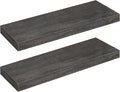 HOOBRO Floating Shelves for Wall, Wall Mounted Shelf Set of 2, 23.6" Hanging by HOOBRO