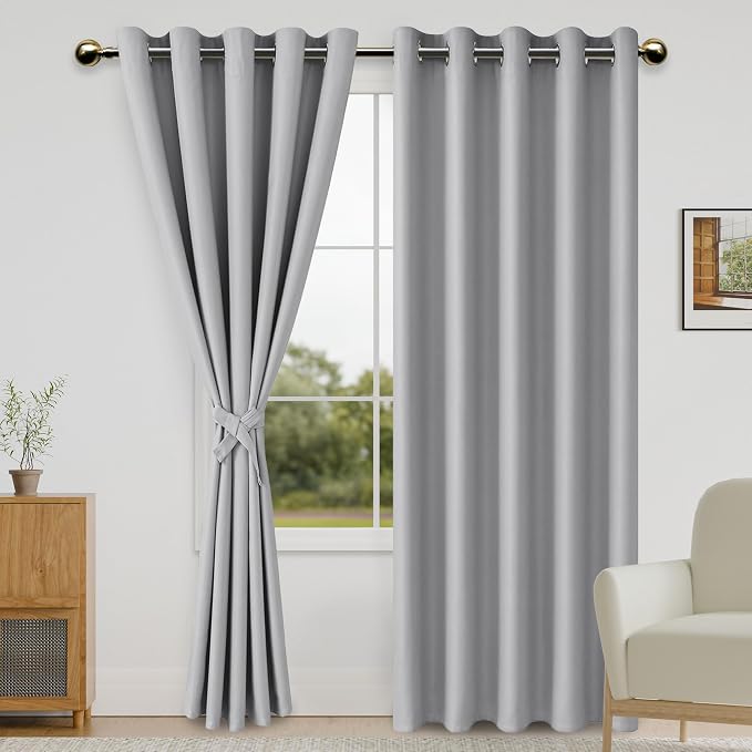 DWCN Blackout Curtains for Bedroom by DWCN
