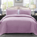 Exclusivo Mezcla Reversible King Size Quilt Bedding Set, Lilac | Lightweight by ExclusivoMezcla