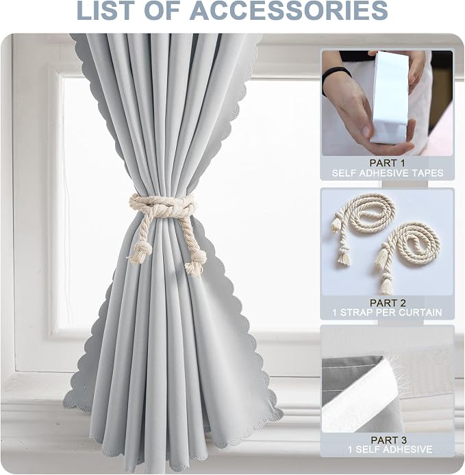 Adhesive Curtains for Window - Image 6